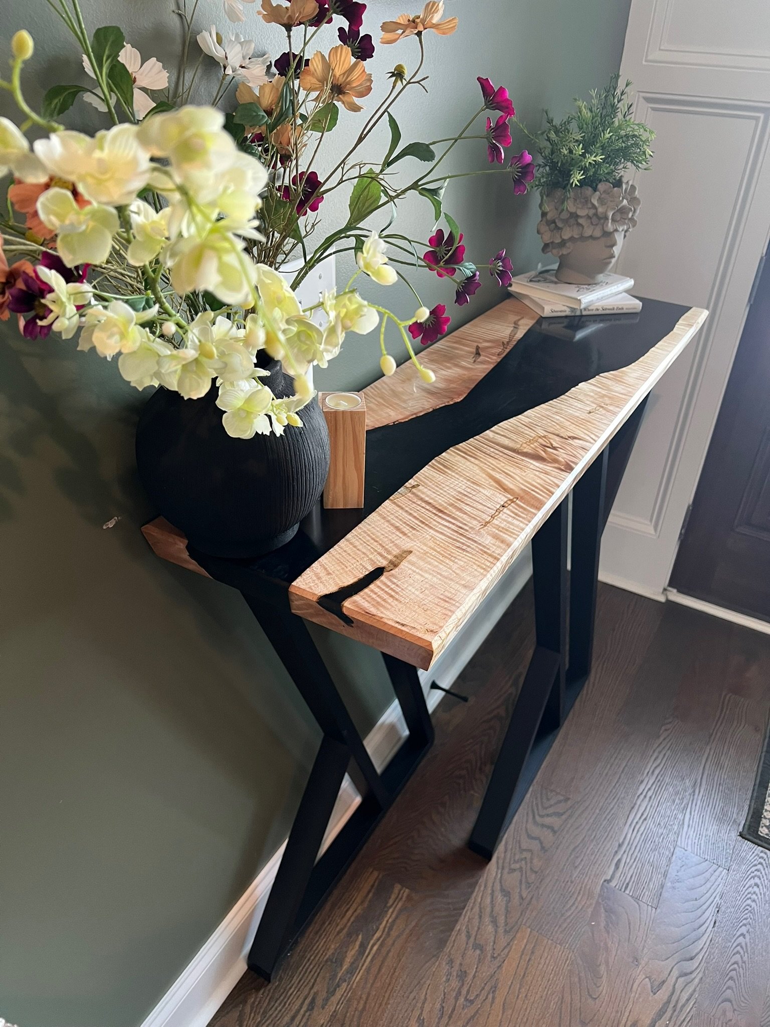 Custom Maple Entryway Table